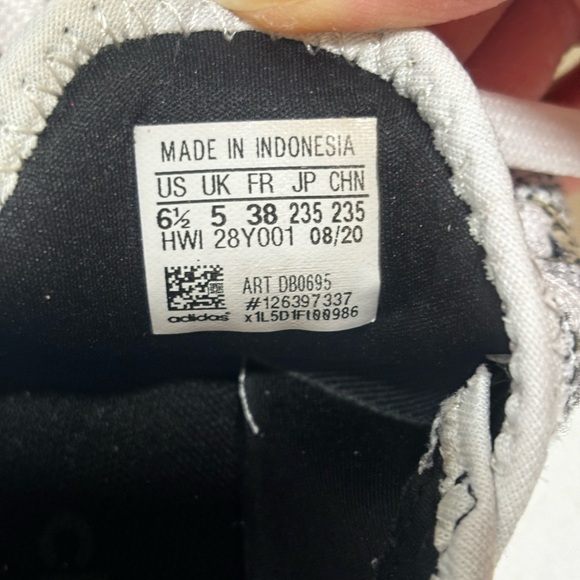 Adidas Womens Cloudfoam Pure DB0695 Gray Running Shoes Sneakers Size 6.5 - Picture 3 of 9